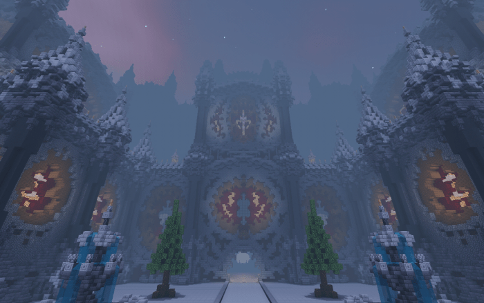 A Great Castle Minecraft map