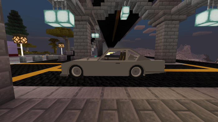 Aston Martin DB5 Minecraft addon
