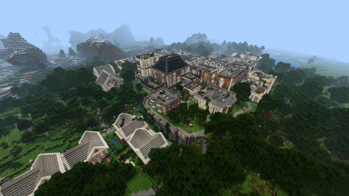 Bloomingdale City Minecraft map