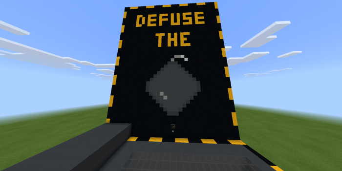 Defuse The Bomb Minecraft map