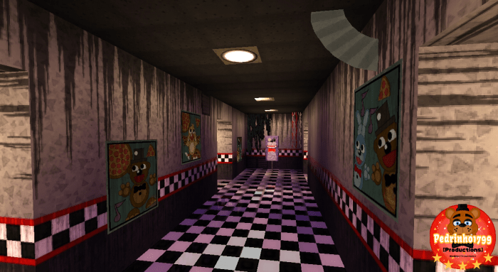 Five Nights at Freddy’s 3 HD Minecraft map