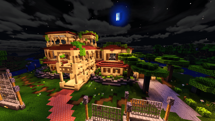 Italian Mansion (1.14) Minecraft map