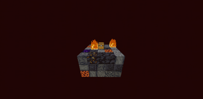 Nether Skyblock Minecraft map