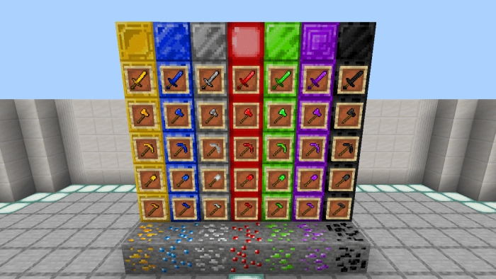 Ore Addon Minecraft addon