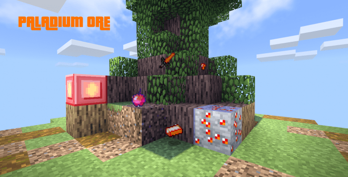 Paladium Ore (1.14) Minecraft addon