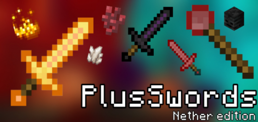 Plus Swords Nether Edition Minecraft addon