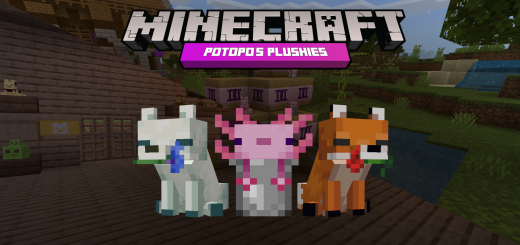 Potopo Plushies Minecraft addon