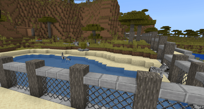 Chain Link Fence Minecraft texture pack