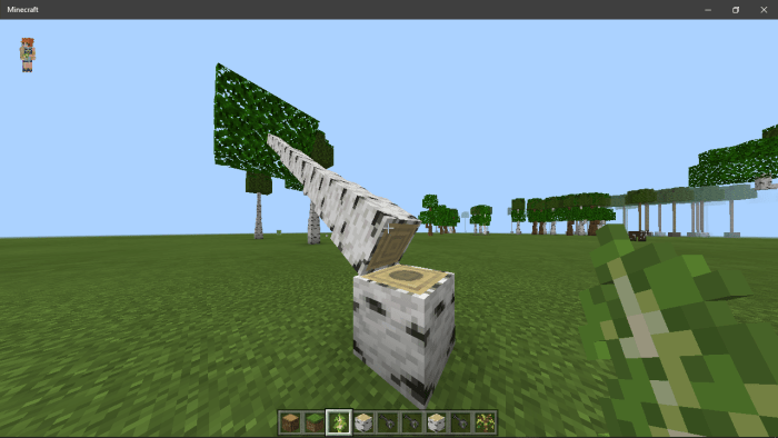 Dynamic Trees Minecraft addon