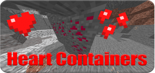 Heart Containers Minecraft addon