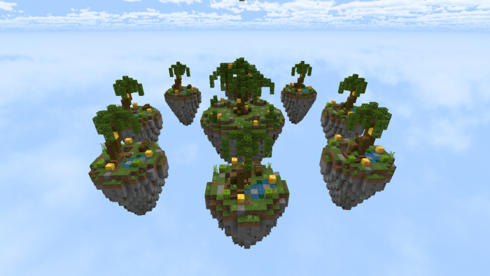 Lucky Islands (1.16) Minecraft map