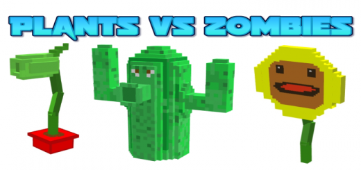 Plants vs. Zombies Minecraft addon