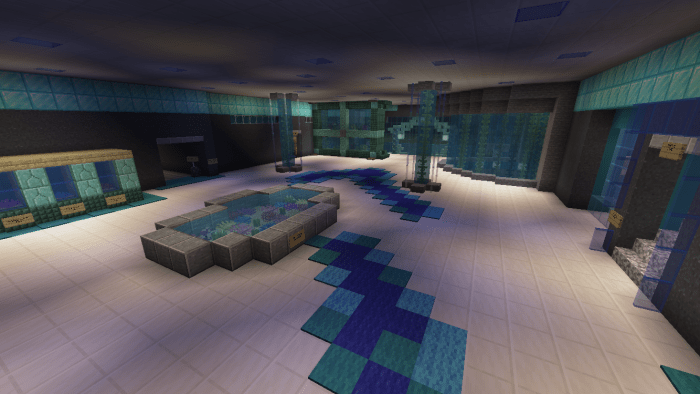Prismarina Aquarium Minecraft map