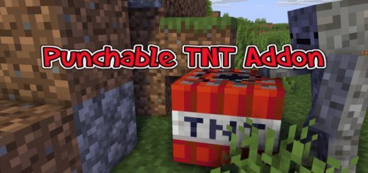 Punchable TNT (1.16) Minecraft addon