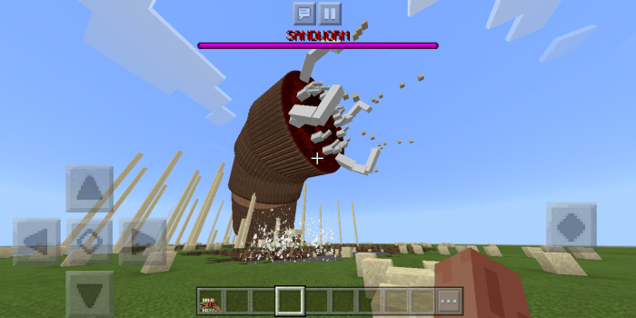Sandworm Minecraft addon