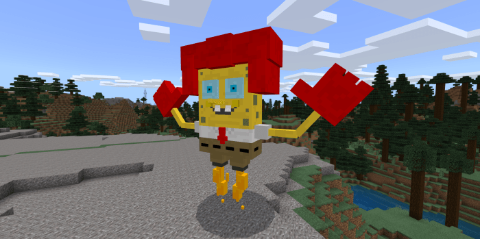 Spongebob Add-on (1.16) Minecraft addon