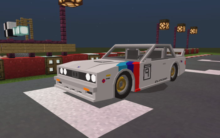 BMW E30 M3 Minecraft addon