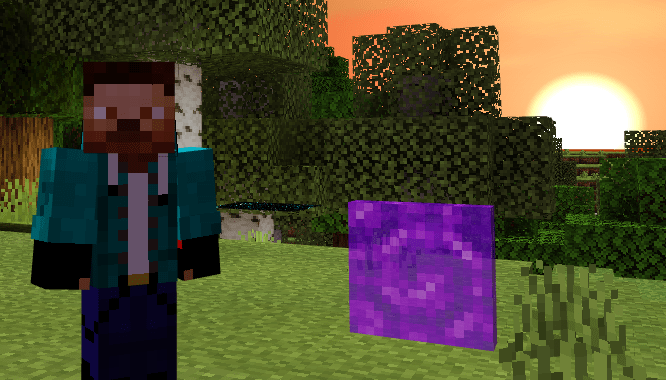 Craftable Portals Minecraft addon