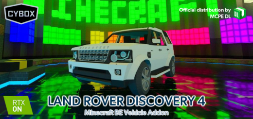Land Rover Discovery 4 Minecraft addon