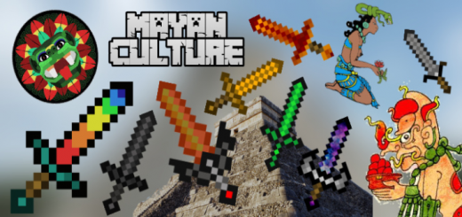 MayanSwords Minecraft addon