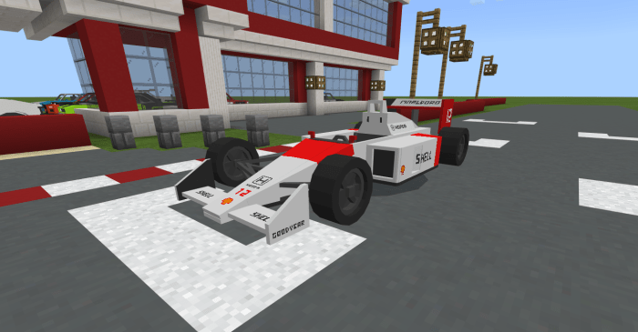 McLaren-Honda F1 Minecraft addon