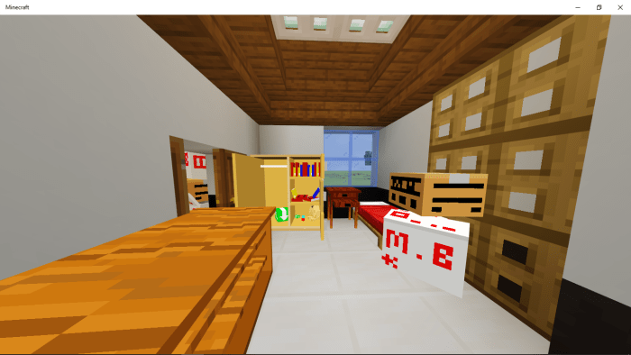 Realistic Storage Furnitures Minecraft addon