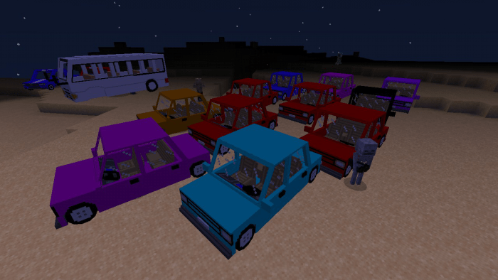 Simple Vehicles (1.16) Minecraft addon