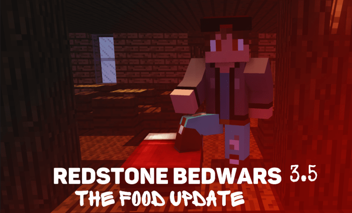 The Redstone Bedwars Minecraft map