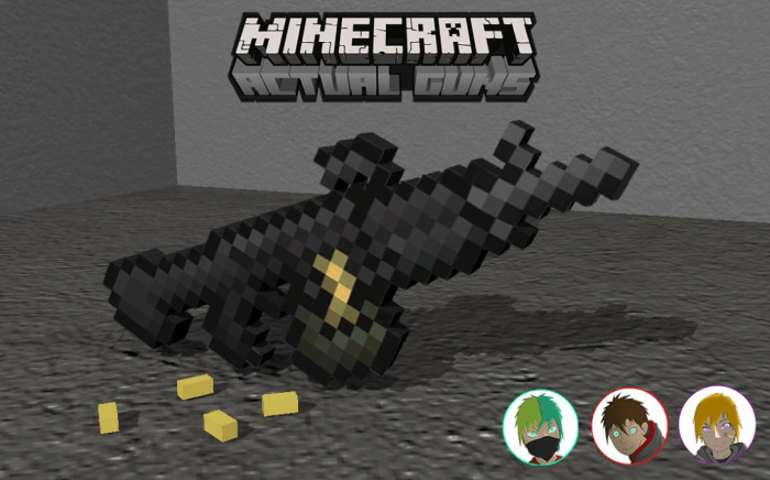 Actual Guns 2D Minecraft addon