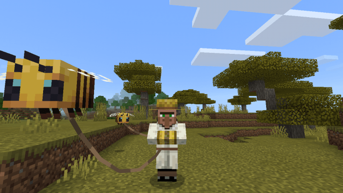 Beekeeper Trader Minecraft addon