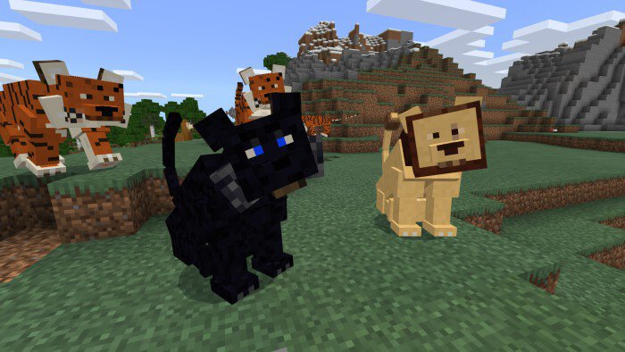 BIG Cats Minecraft addon