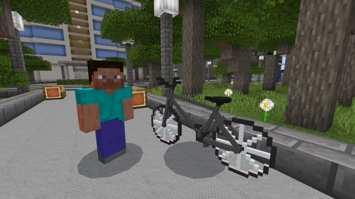 Bike (1.16) Minecraft addon