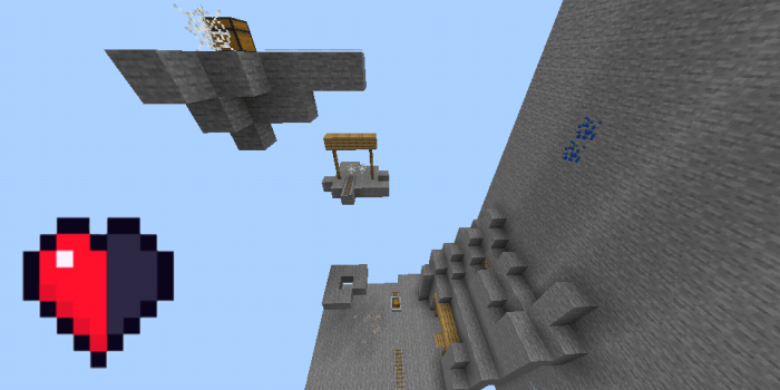 HALF HEART Minecraft map