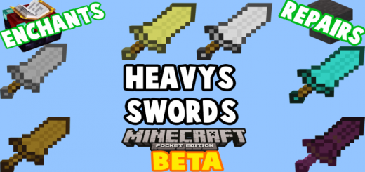 Heavy Swords Addon Minecraft addon
