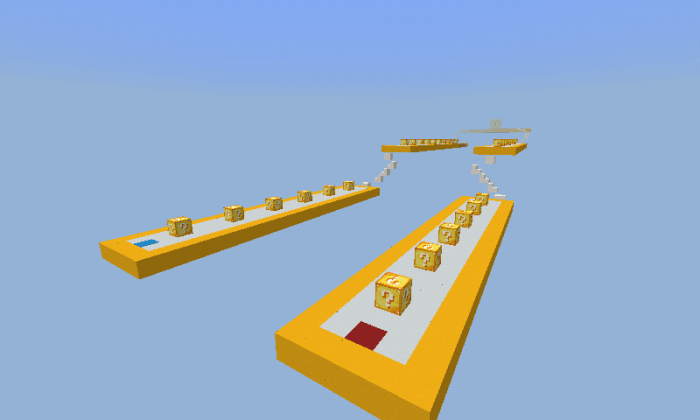 Lucky Block Race (1.16) Minecraft map