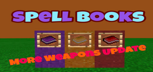Magic SpellBooks Minecraft addon