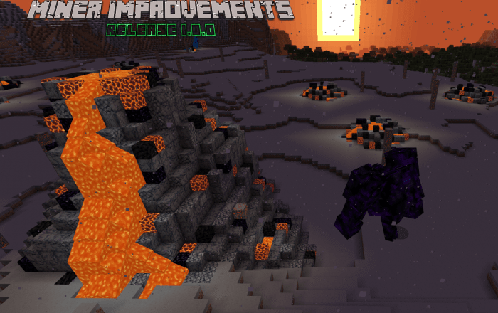 Miner Improvements Minecraft addon
