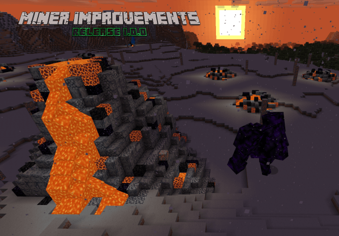 Miner Improvements Minecraft addon