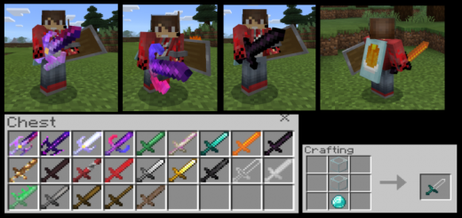 More Swords (1.16) Minecraft addon