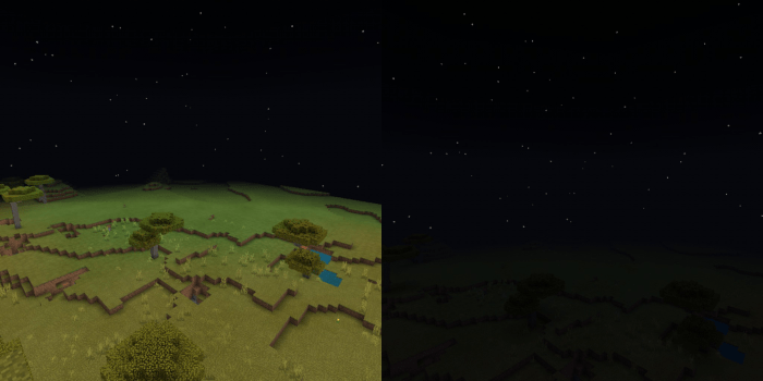 NightVision (1.14|1.16) Minecraft texture pack