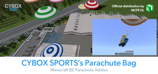 Parachute Bag Minecraft addon