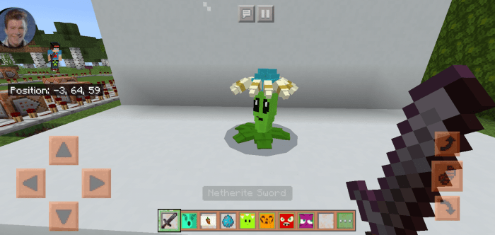 Plant Vs Zombies Addon Minecraft addon