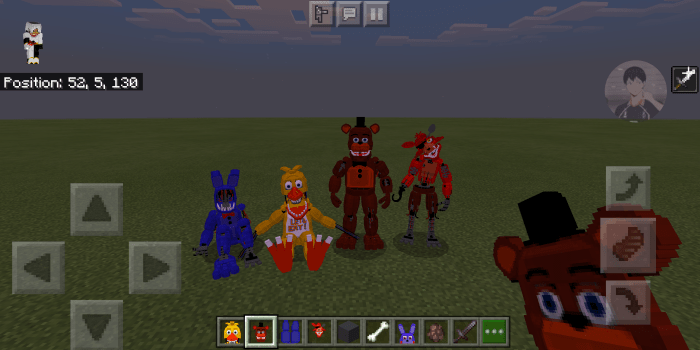 Realistic Five Nights At Freddys Minecraft addon