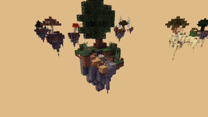 SkyWorld (1.16) Minecraft map