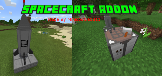 Space Craft (1.16) Minecraft addon