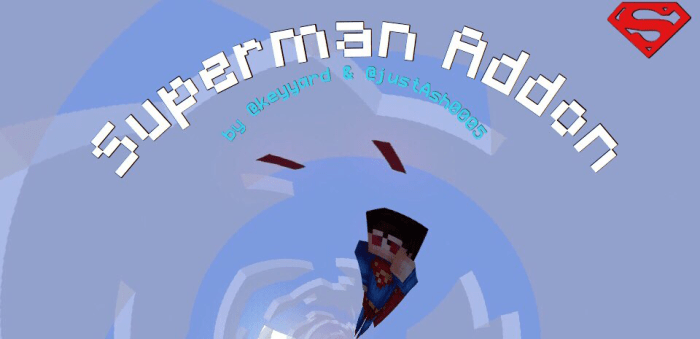 Superman Addon Minecraft addon