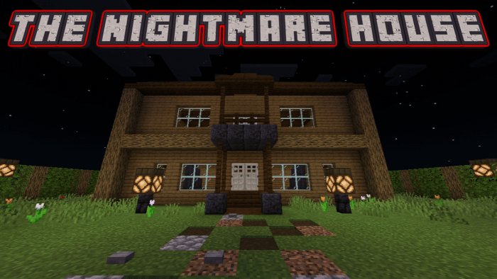 The Nightmare House Minecraft map