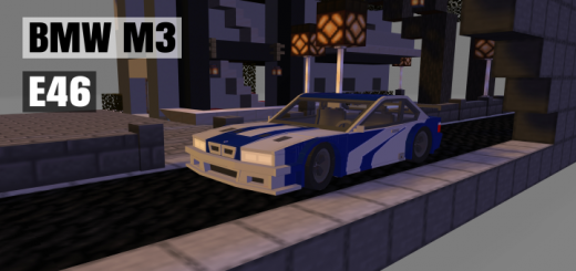 BMW M3 E36 Minecraft addon