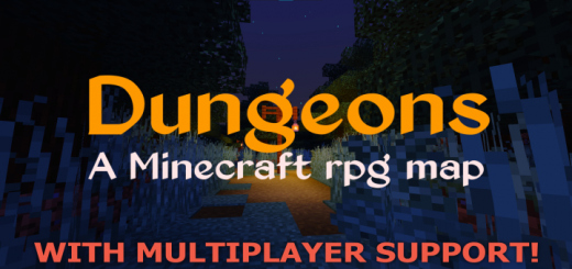DUNGEONS Minecraft map