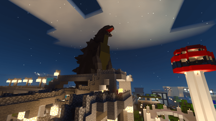 Godzilla Minecraft addon